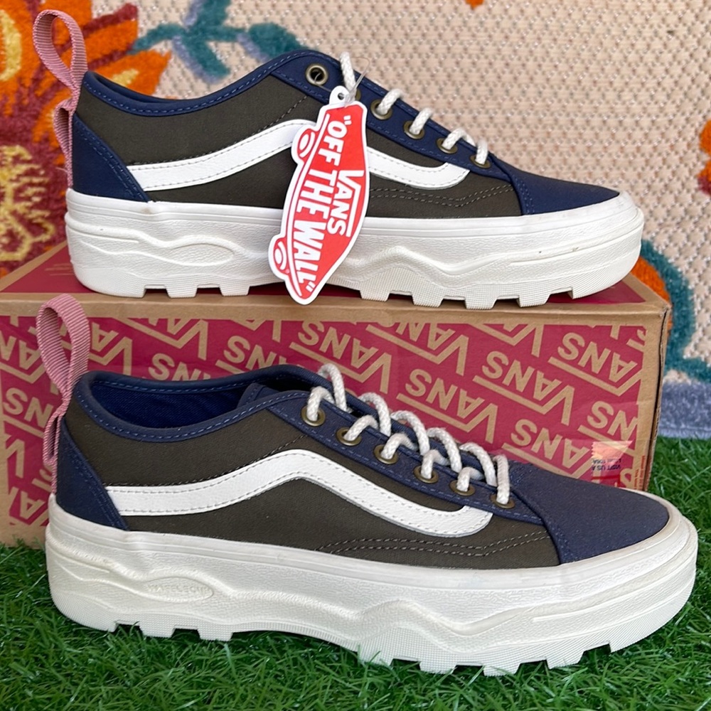 Vans Sentry Old Skool Waxed Canvas Forest Night WMNS sneakers